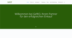 Desktop Screenshot of gefko.de